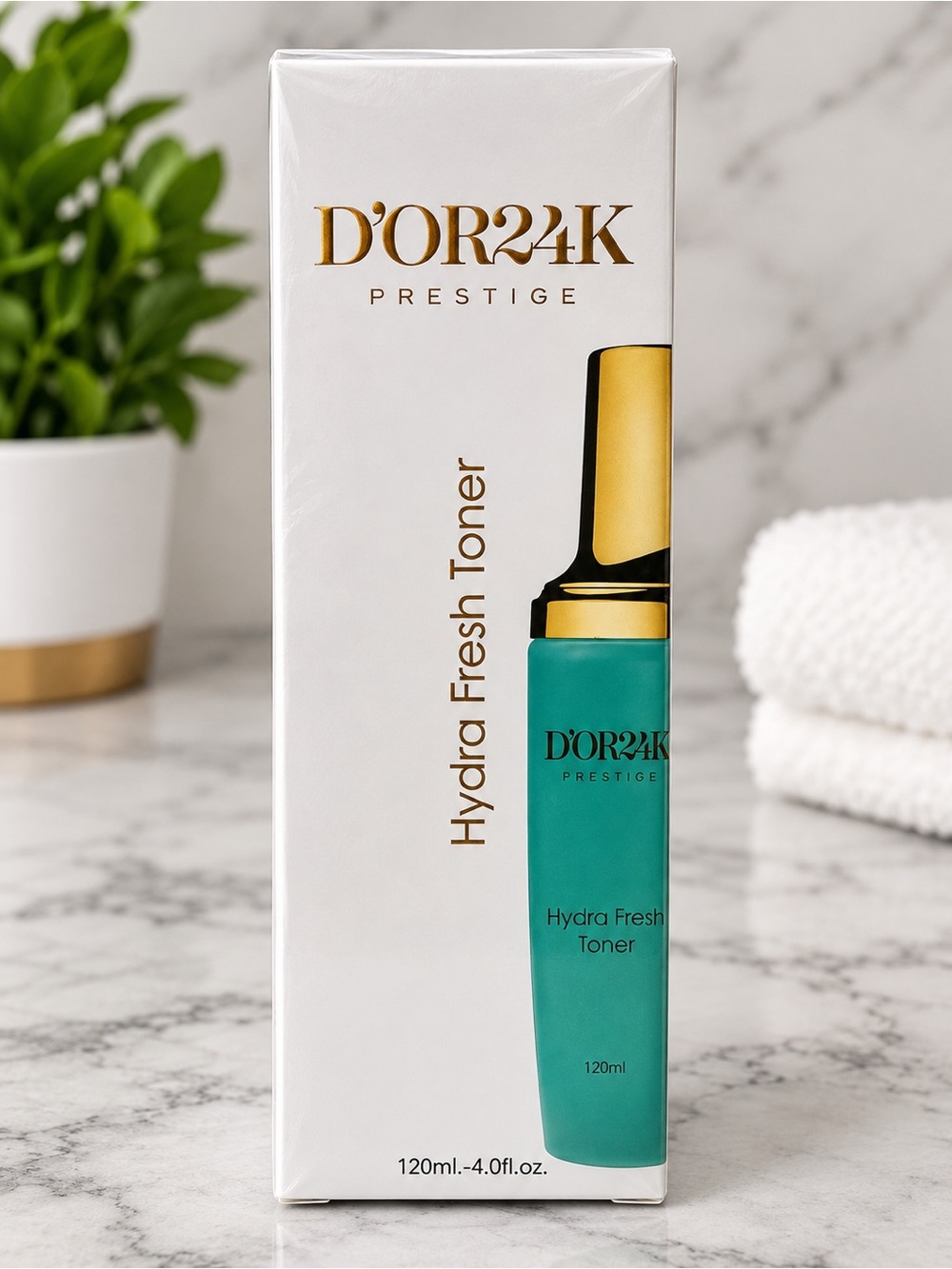 D’OR24K Prestige + Forever Flawless Luxury Toner Duo – Brand New